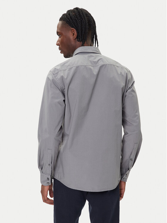 BOSS BOSS Marškiniai Relegant 50518304 Pilka Regular Fit