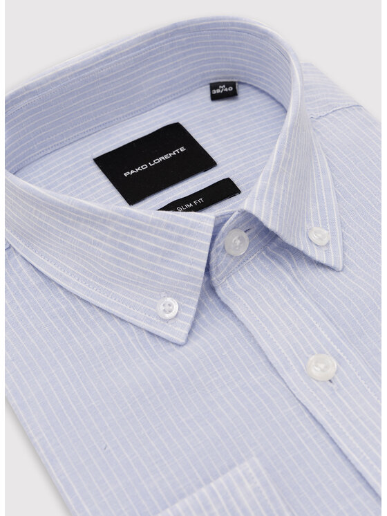 Pako Lorente Pako Lorente Koszula P26SF-1X-022 Niebieski Slim Fit