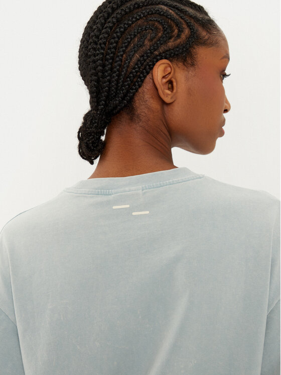Filling Pieces Filling Pieces T-Shirt Unisex 7441378 Zielony Boxy Fit
