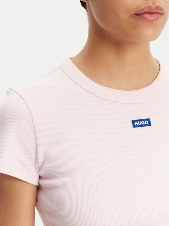 HUGO HUGO T-krekls Baby 50510749 Rozā Slim Fit