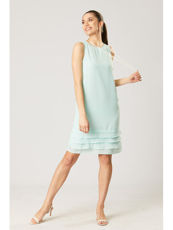 QUIOSQUE QUIOSQUE Každodenné šaty MINT DRESS Zelená Regular Fit