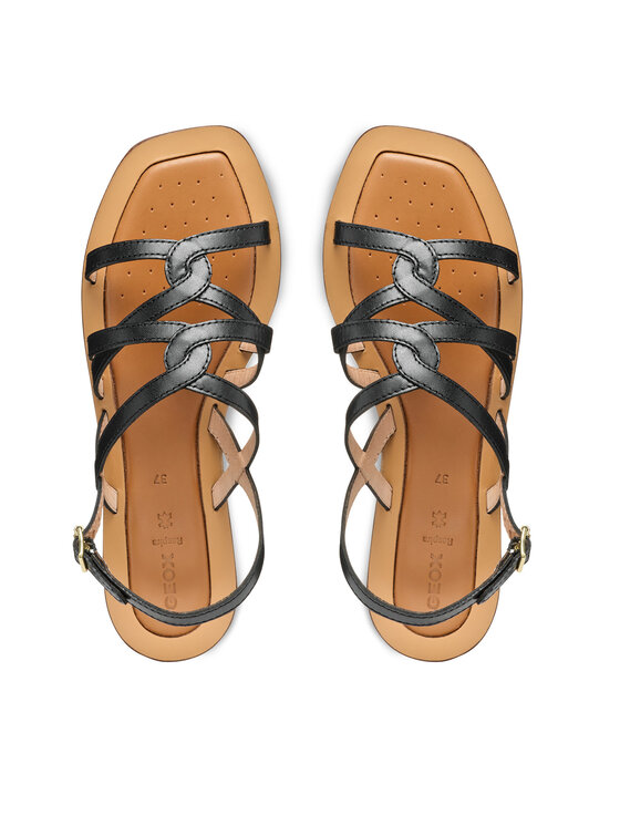 Geox Geox Sandaalid D Sozy Qc D55YFA 0001J C9999 Must