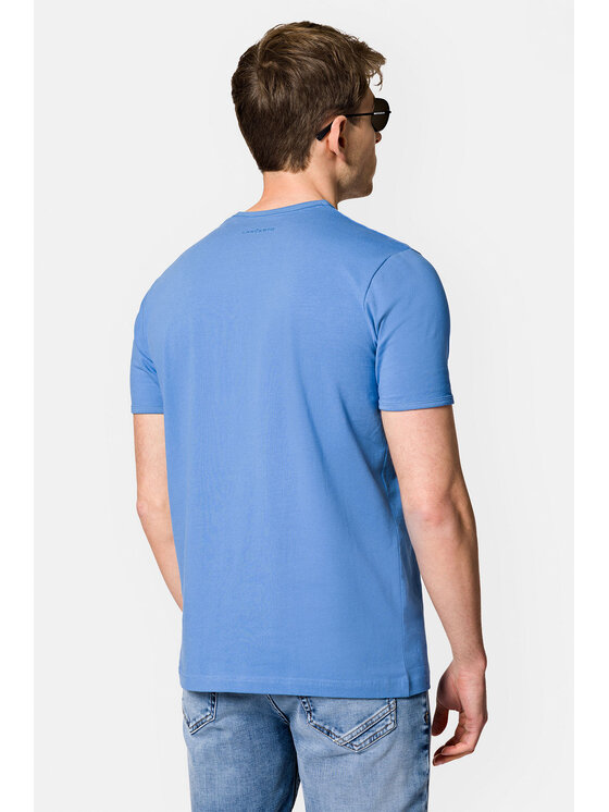 Lancerto Lancerto T-Shirt Steph TS073123000004 Niebieski Regular Fit