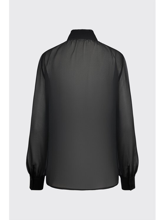 MARI PRETI MARI PRETI Blusa Mist Nero Regular Fit