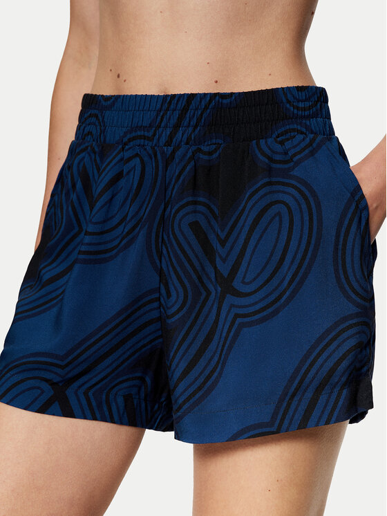 Triumph Triumph Pantalon scurți din material Beach MyWear 10222167 Bleumarin Regular Fit