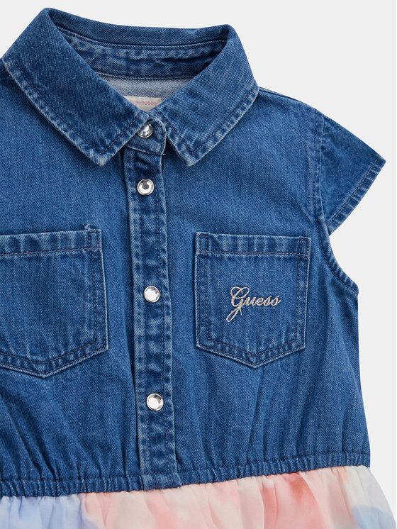 Guess Kids Guess Kids Vestito 171401 Multicolore Classic Fit