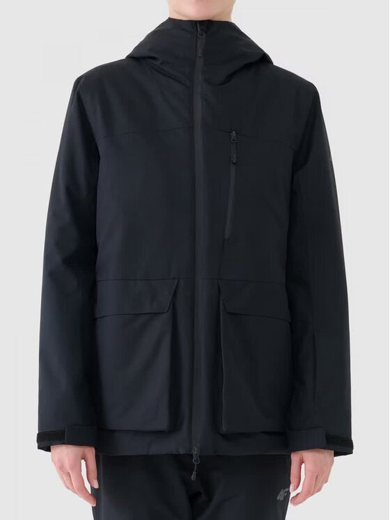 4F 4F Giacca da sci 4FWAW24TTJAF0782-20S Nero Regular Fit