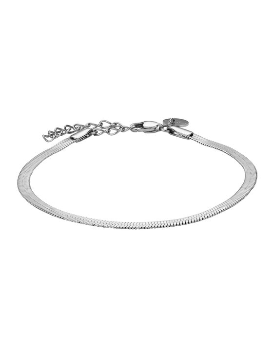 Rosefield Rosefield Bransoletka Snake Bracelet Silver Srebrny