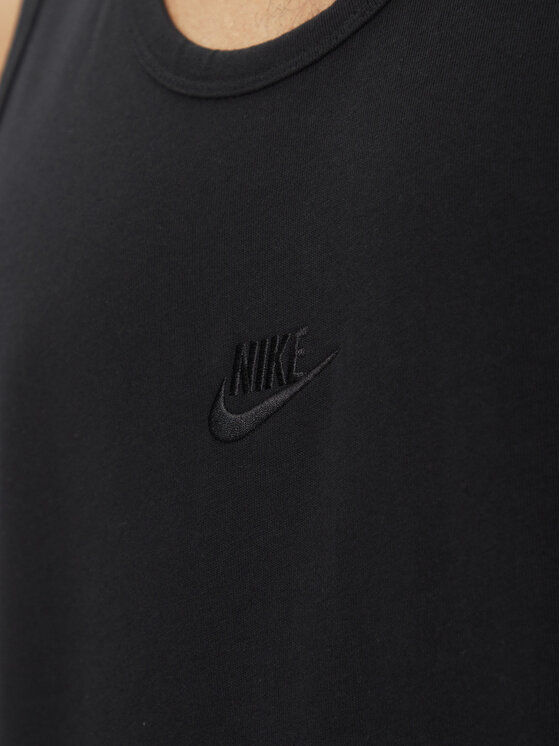 Nike Nike Tank top marškinėliai FD1290 010 Juoda Regular Fit
