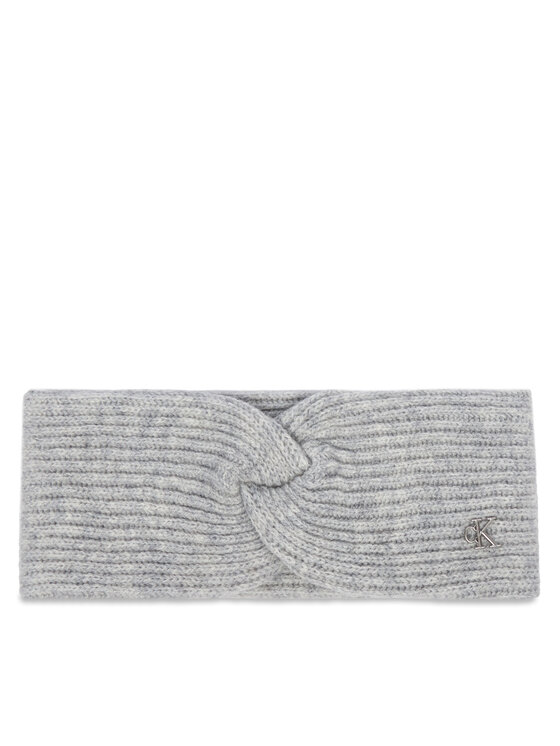 Calvin Klein Calvin Klein Textilní čelenka LV04F8039G Světle šedá
