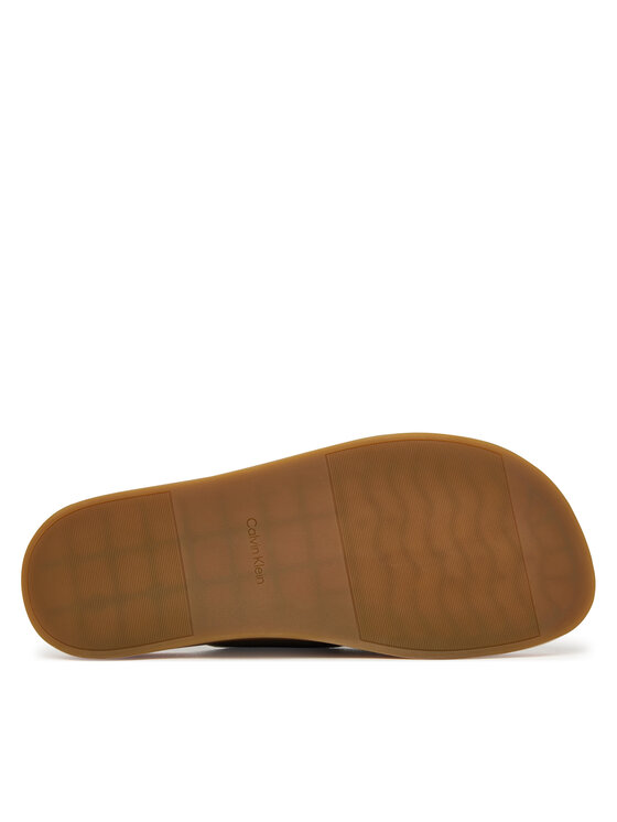 Calvin Klein Calvin Klein Papucs Ergon Double Bar Sandal Su HM0HM02094 Zöld