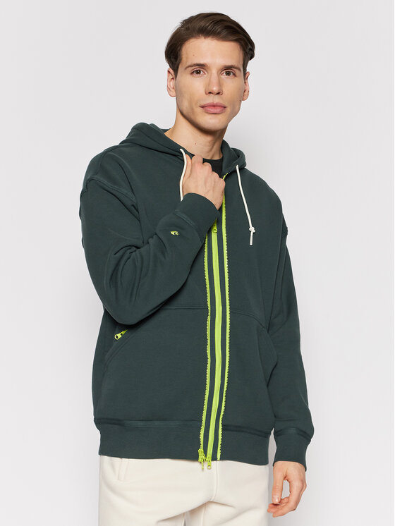 Converse Converse Majica dugih rukava Unisex Utility Fleece French Terry 10022002-A06 Tamnoplava Regular Fit