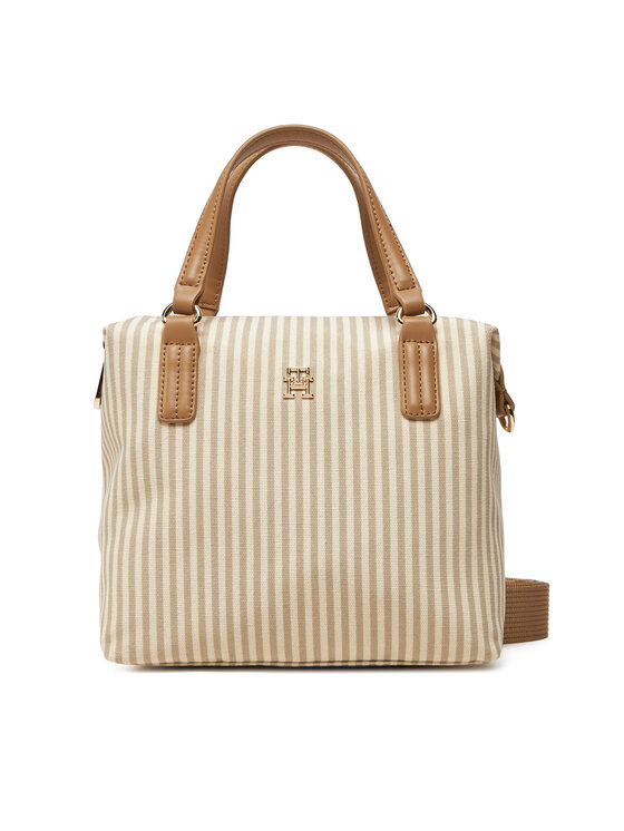 Tommy Hilfiger Tommy Hilfiger Rankinė Poppy Summer Small Tote AW0AW17202 Smėlio
