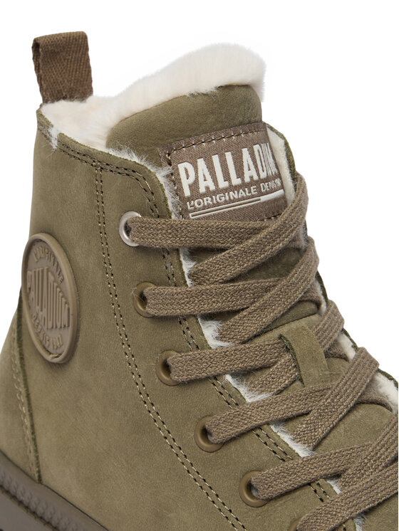 Palladium Palladium Ορειβατικά παπούτσια Pampa Hi Zip Wl 95982-377-M Πράσινο
