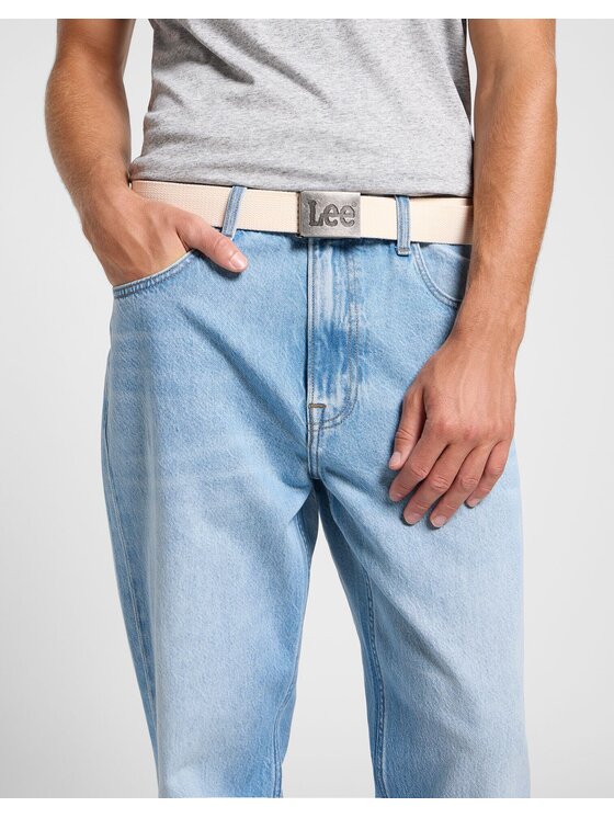Lee Lee Pasek Męski WEBBING BELT Biały