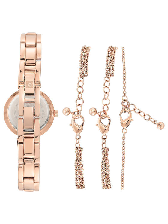 Anne Klein Anne Klein Zegarek AK-3598RGST Różowe złoto