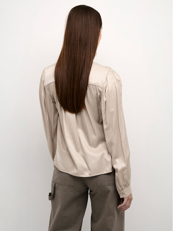 Kaffe Kaffe Bluse Kalaura 10507787 Grau Loose Fit