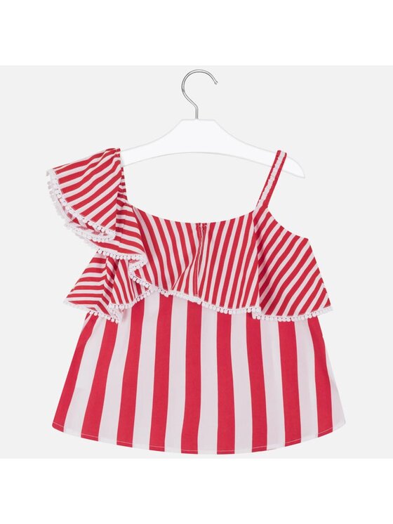 Mayoral Mayoral Блузка 6168 Червоний Regular Fit