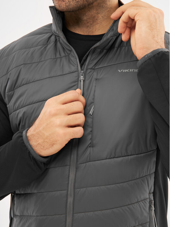 Viking Viking Kurtka softshell Zemu Man Szary Regular Fit