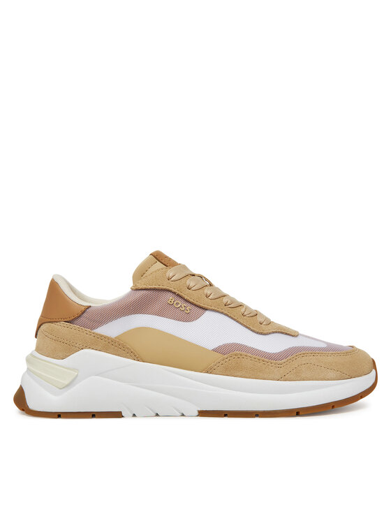 BOSS BOSS Sneakersy Skylar Runn 50541617 Beżowy