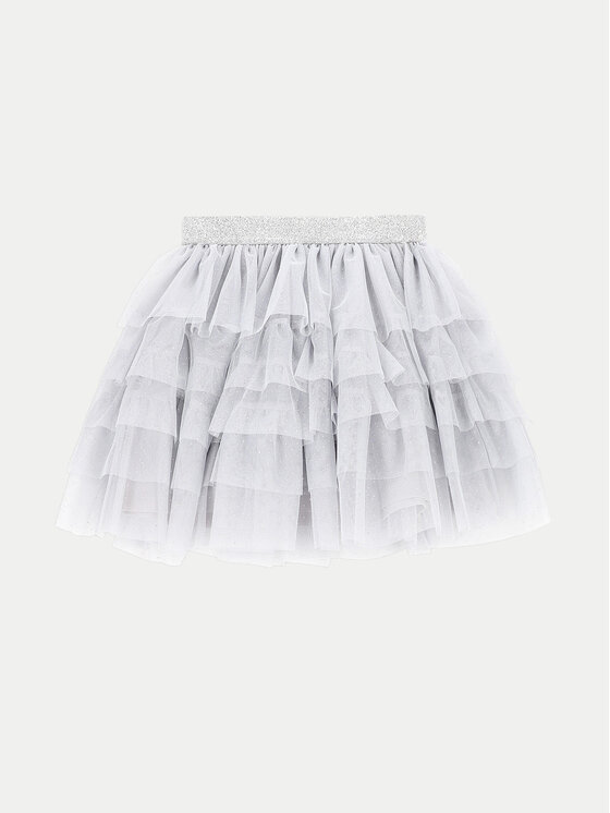 Coccodrillo Coccodrillo Spódnica tiulowa ZC4124204EPG Szary Regular Fit