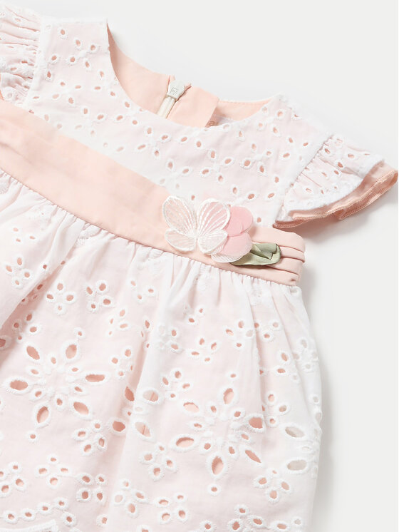 Mayoral Mayoral Elegantes Kleid 1802 Weiß Regular Fit
