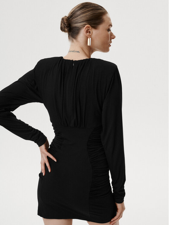 MARI PRETI MARI PRETI Abito da cocktail Voleta Nero Slim Fit