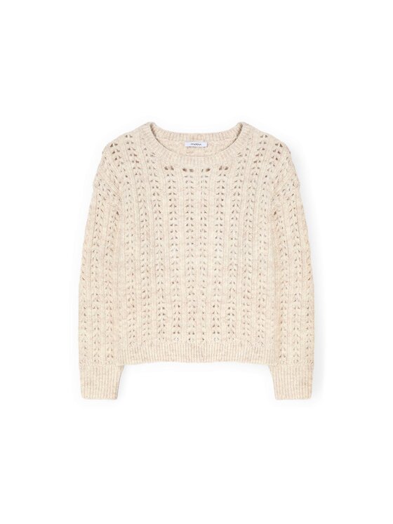 Motivi Motivi Maglione M2516001153N002 Crema Regular Fit