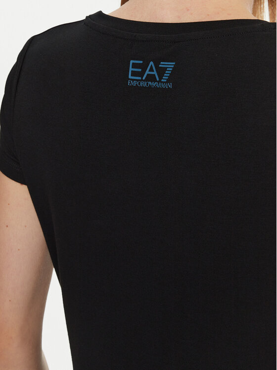 EA7 Emporio Armani EA7 Emporio Armani T-Shirt 6DTT03 TJKUZ 1200 Černá Regular Fit