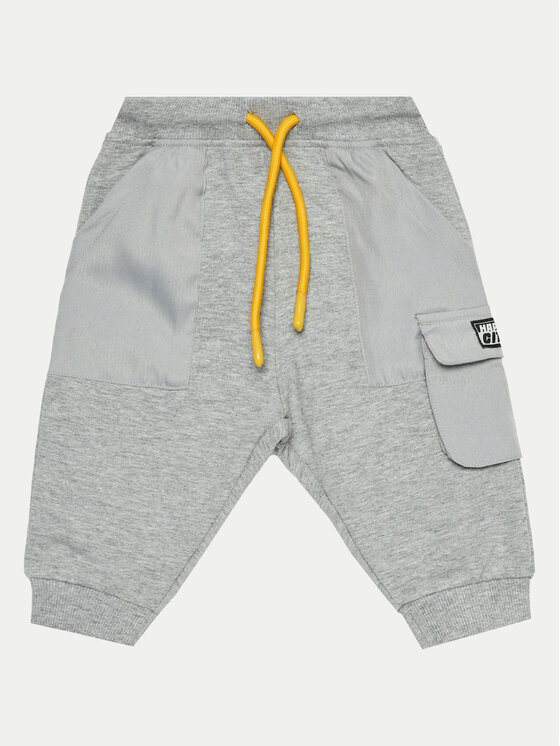 Original Marines Teplákové nohavice DEA0660NM Sivá Regular Fit