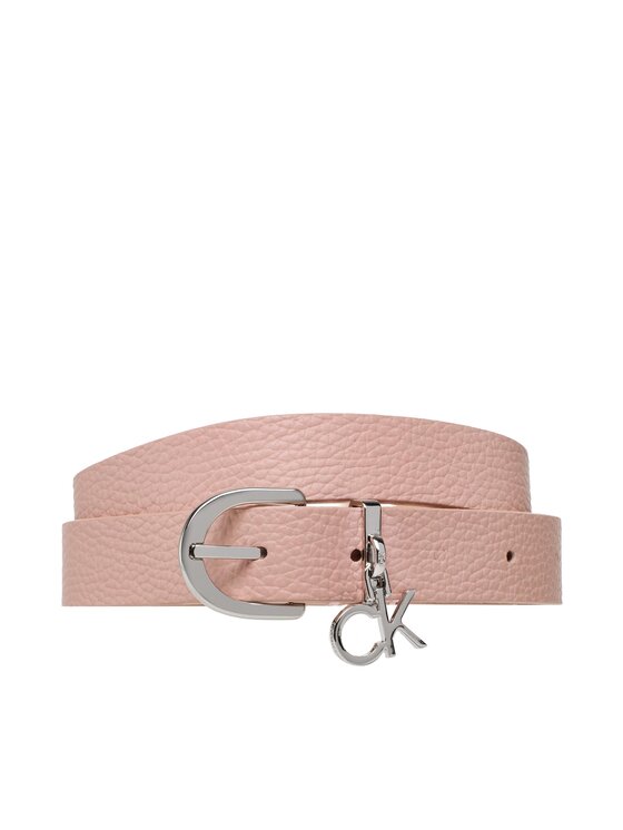 Calvin Klein Ženski Pas Re-Lock Charm Buckle 25Mm Pbl K60K608924 Roza