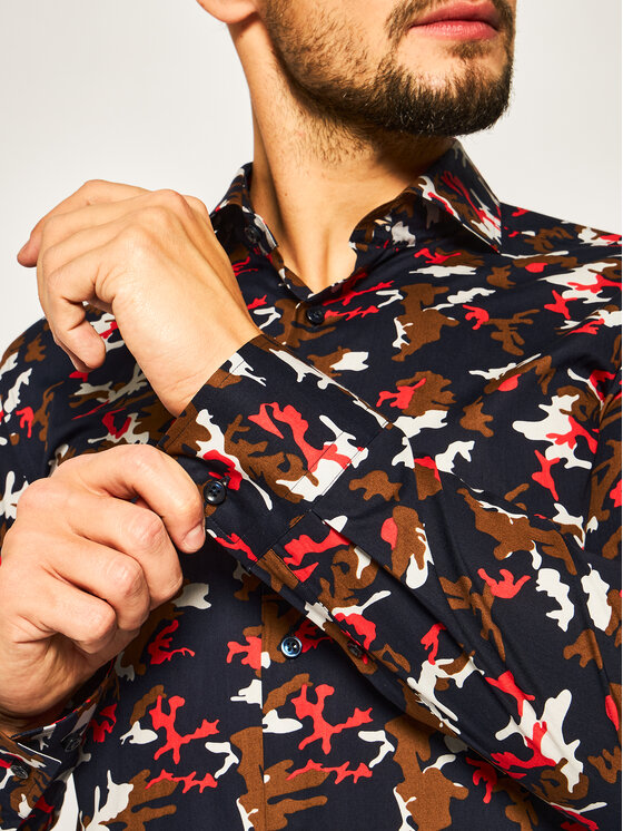 Camicia Jason 50428212 Multicolore Slim Fit