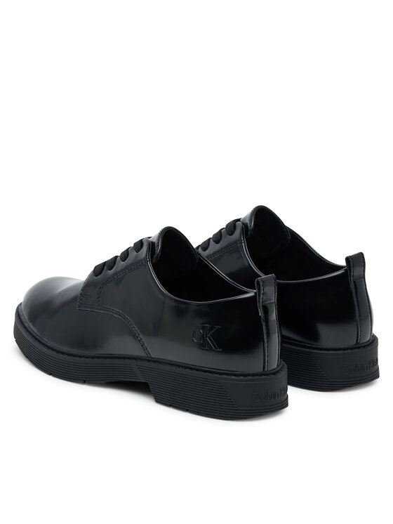 Calvin Klein Calvin Klein Oxfordy Low Cut Lace-Up Shoe V3X4-83182-1453 D Czarny