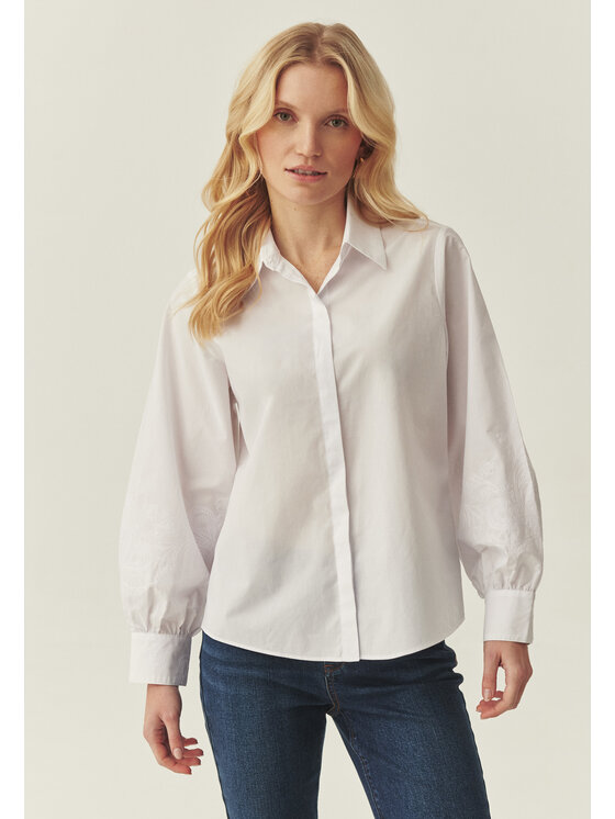 TATUUM Tatuum Košeľa CAMI Biela Classic Fit