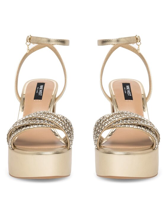 Nine West Nine West Sandały WFA2736-1 Złoty