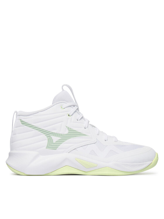 Mizuno Čevlji za športe v zaprtih prostorih Wave Momentum Pro Mid V1GC2545 Bela