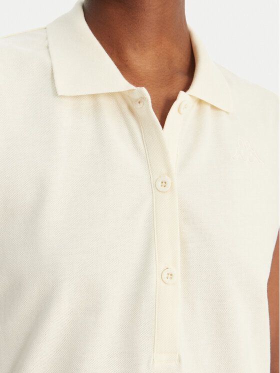 Kappa Kappa Vestito da giorno Ivanka 332D7MW Écru Regular Fit