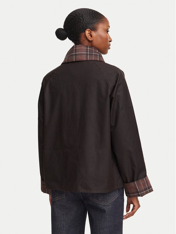 Barbour Barbour Преходно яке Spey LWX1581RU91 Тъмнокафяв Regular Fit