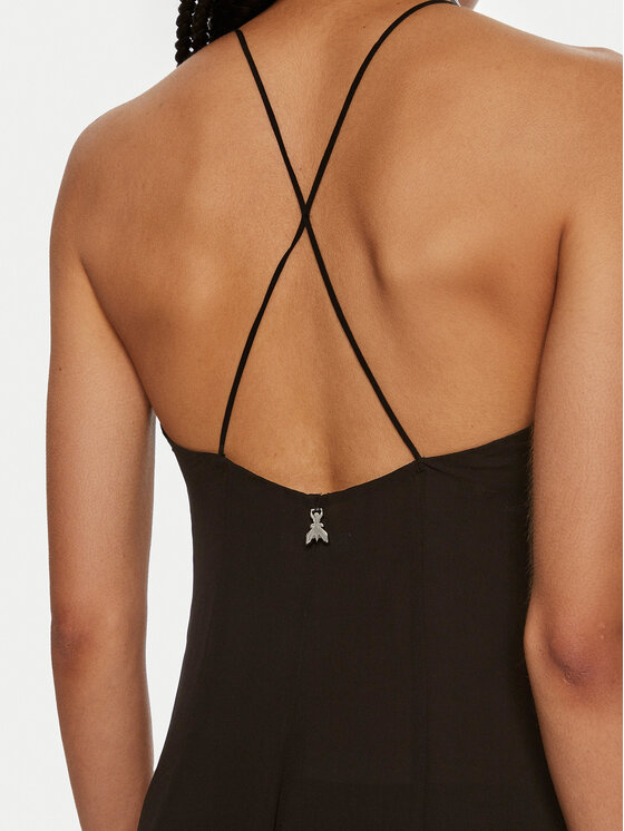 Patrizia Pepe Patrizia Pepe Koktélruha 8A1384 A060 Fekete Slim Fit