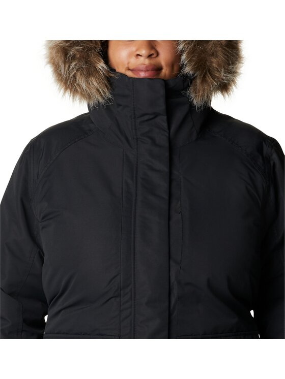 Columbia Columbia Cappotto invernale 208576 Nero Regular Fit