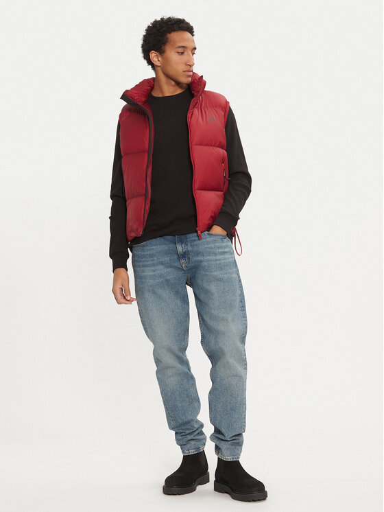 After Label After Label Γιλέκο Anapa A00001 Κόκκινο Regular Fit