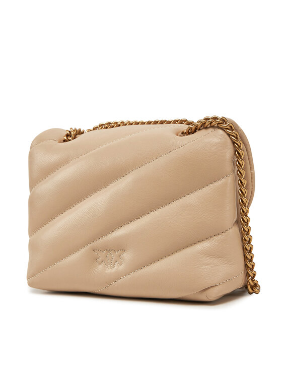 PINKO PINKO Geantă Love Puff Baby Cl PE 25 PLTT 100040 A0F2 Bej