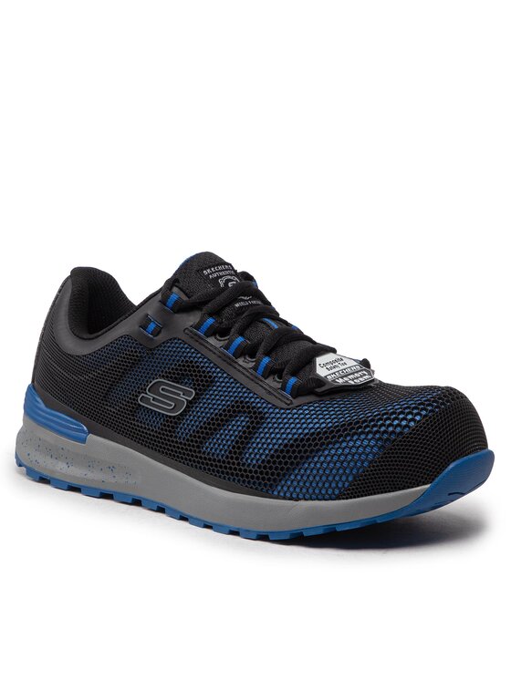 Skechers Skechers Pusbačiai Bulklin 77180EC/BLU Juoda