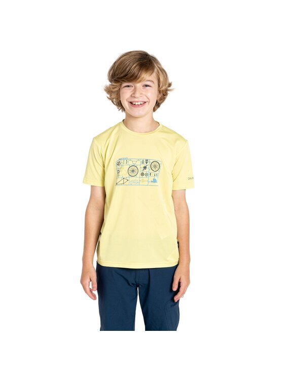 Dare2B Dare2B T-Shirt Amuse II Zielony Short Fit