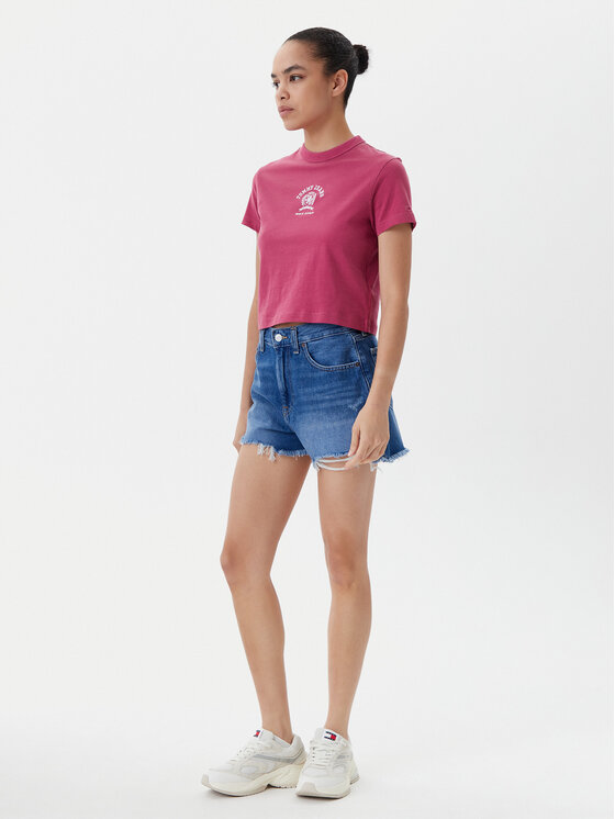 Tommy Jeans Tommy Jeans Džínsové šortky DW0DW20096 Modrá Regular Fit