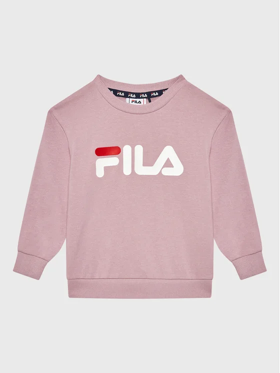 Fila Sweatshirt Sveg Logo FAK0199 Rosa Regular Fit