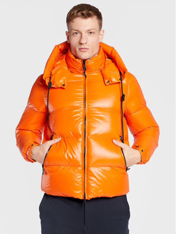 Add Add Pernata jakna 6AM771 Narančasta Regular Fit