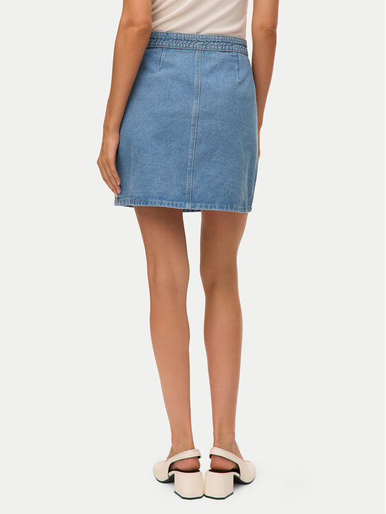 Vero Moda Vero Moda Džinsa svārki Liza 10332535 Zils Regular Fit