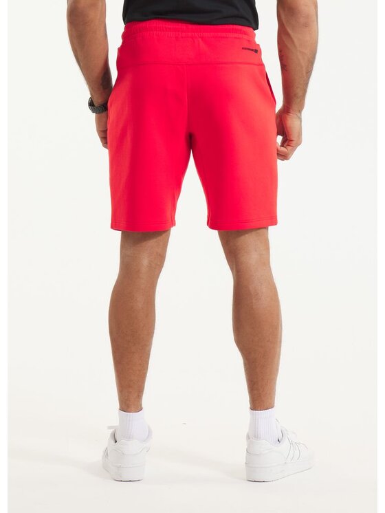 PITBULL PITBULL Szorty sportowe Szorty dresowe męskie DOGWOOD POCKET 3XL Czerwony Regular Fit