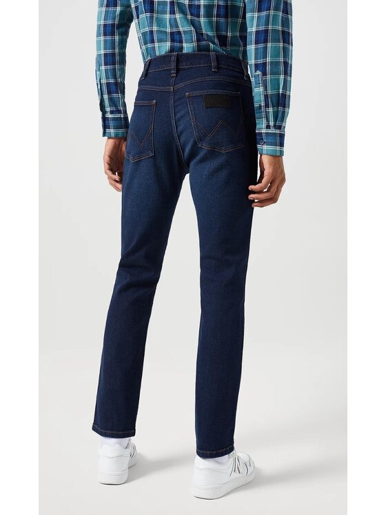 Wrangler Wrangler Jeansy Larston Niebieski Slim Fit